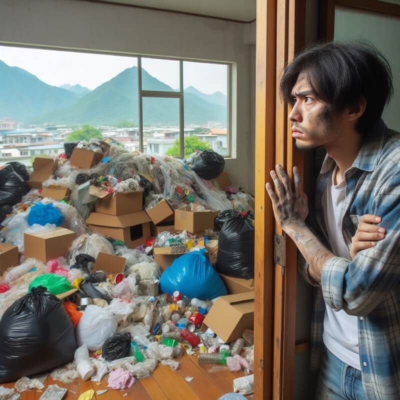 Limpieza síndrome Diógenes Girona