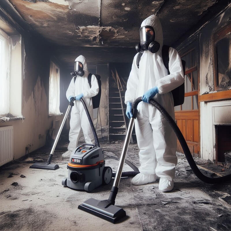 Expertos en limpieza post incendio en Vilanova i la Geltrú